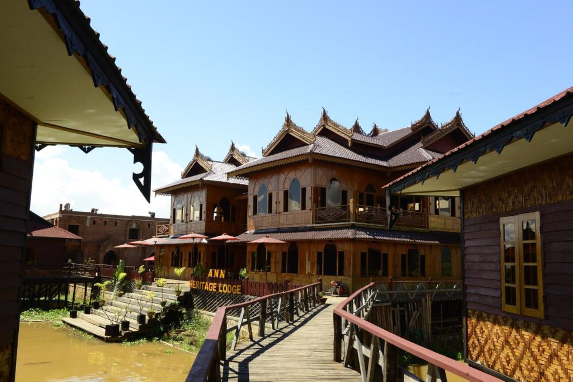 Ann Heritage Lodge Inle Lake Exterior foto