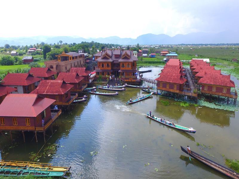 Ann Heritage Lodge Inle Lake Exterior foto
